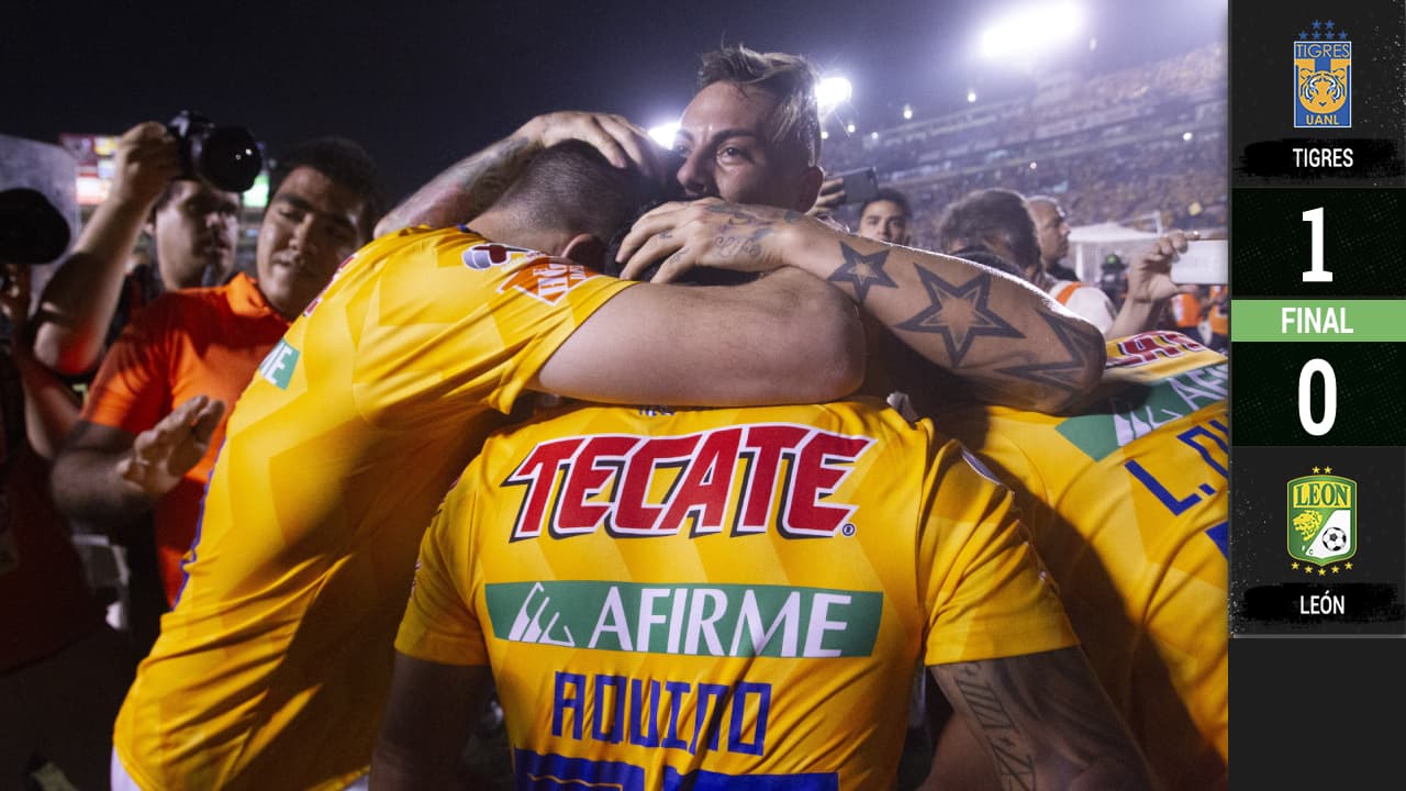¡Rugió el 'Volcán'! Tigres tomó ventaja ante León pero pudo liquidar