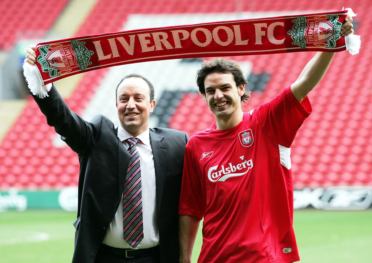 Tras romperla en el Real Madrid, Valencia y Monaco, Fernando Morientes quiso jugar en Anfield pero nunca pudo.