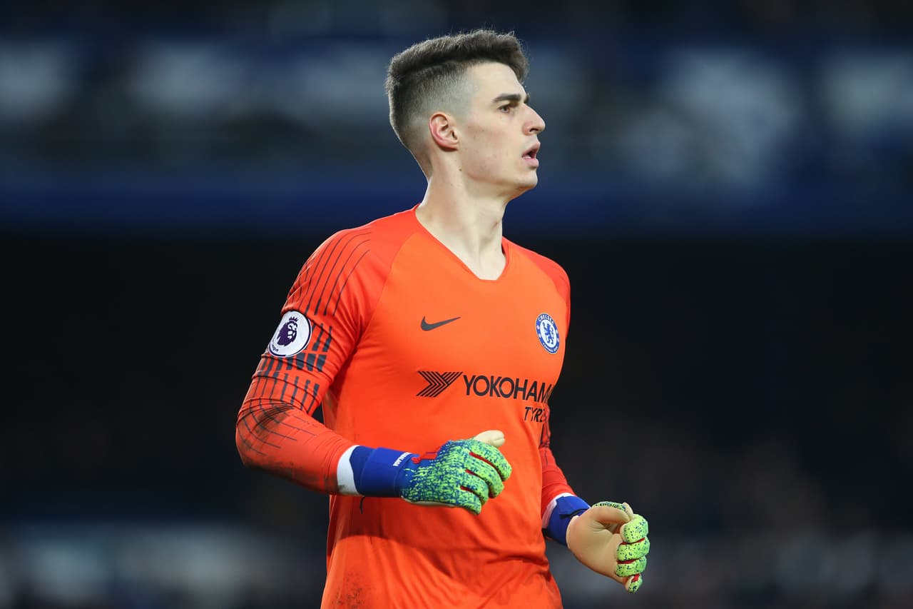 Kepa Arrizabalaga en Chelsea (2018), fichado por 80 millones de euros, unos 89 millones 756 mil dólares.