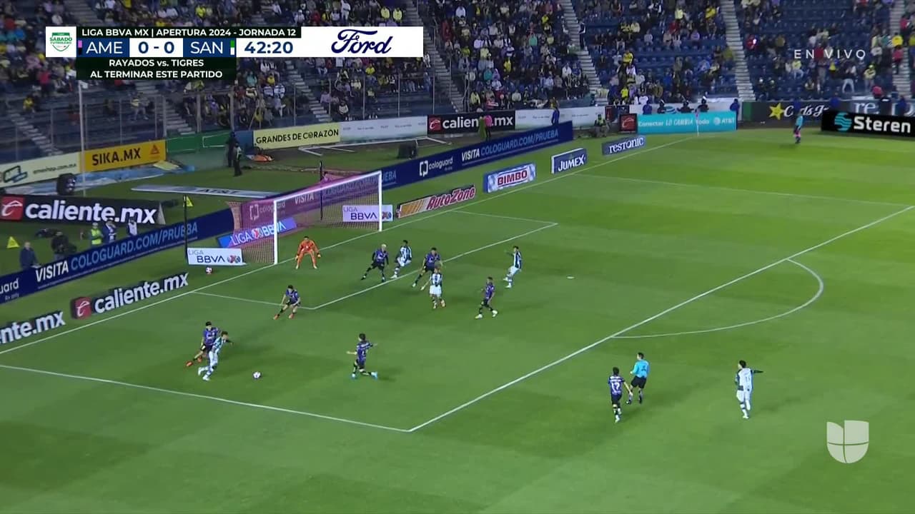 ¡TIRO ATAJADO! disparo por Ismael Govea.