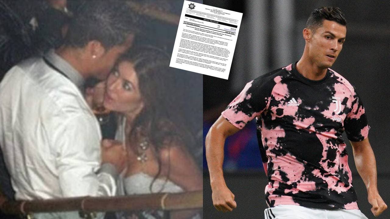 Fiscalía no presentará cargos de violación contra CR7