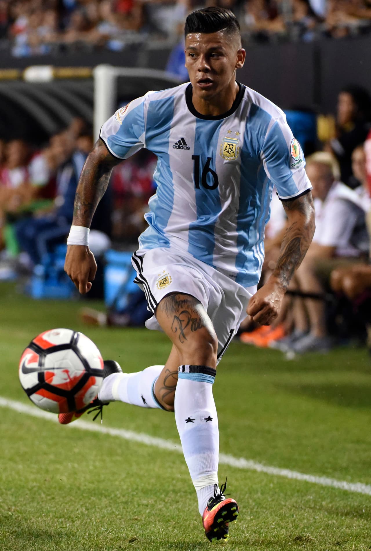 Marcos Rojo ha hecho cinco intercepciones y ha asistido dos goles.