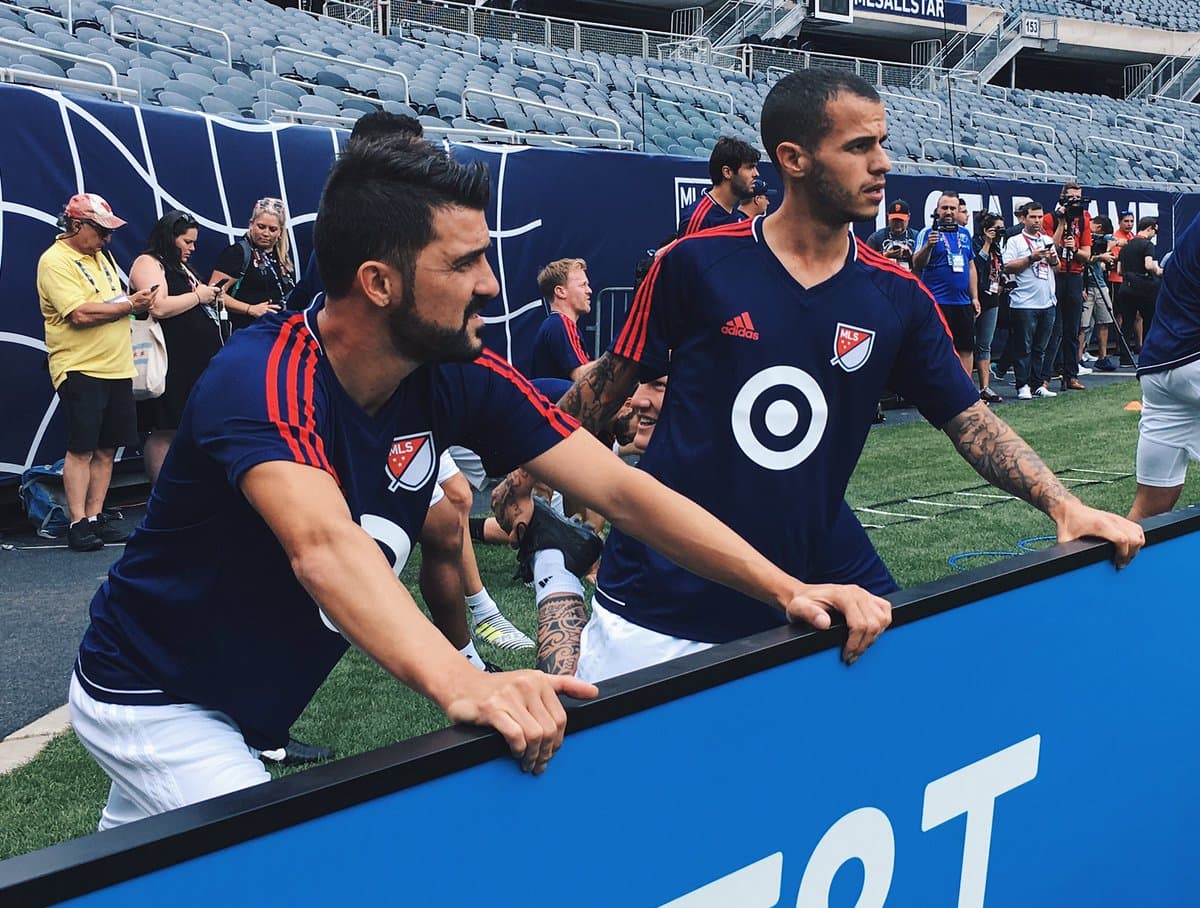 David Villa y Sebastian Giovinco, los encargados de atacar al Real Madrid como representantes de la MLS.