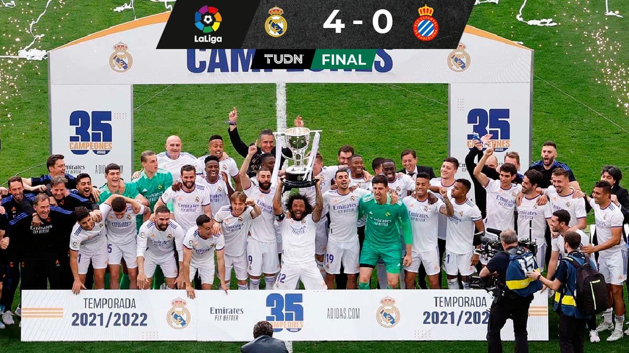 ¡Campeón de España! Real Madrid gana su liga número 35