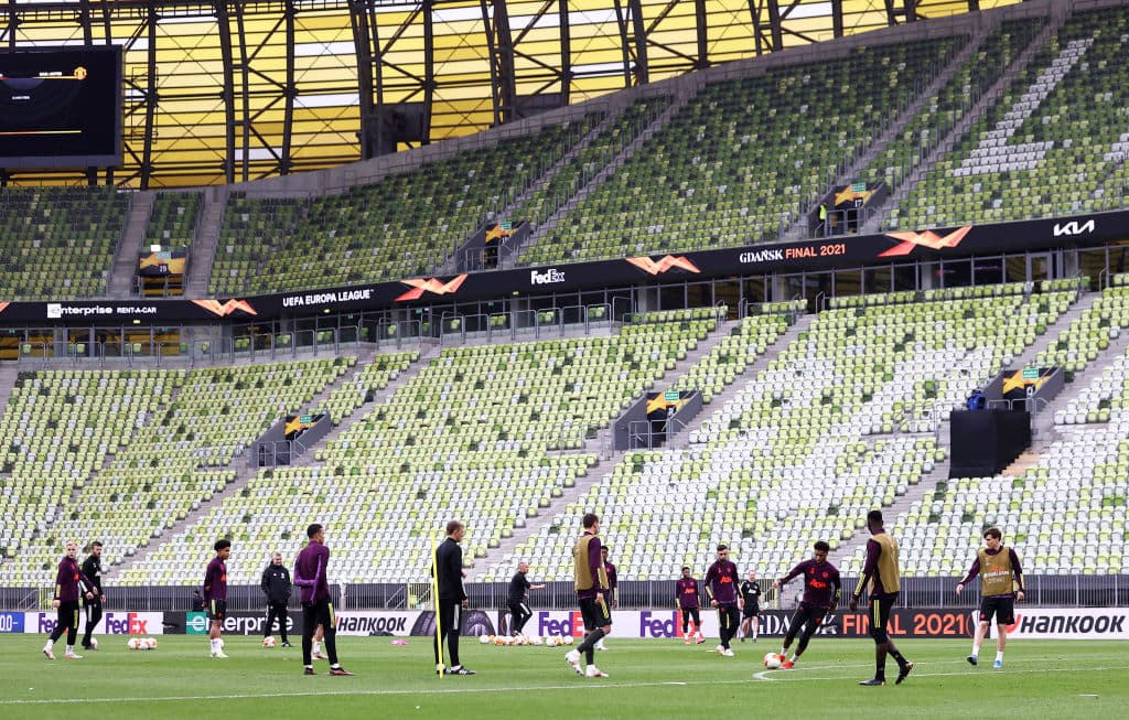 Los comandados por Ole Gunnar Solskjaer se mostraron listos para volver a disputar una final de la UEFA Europa League.