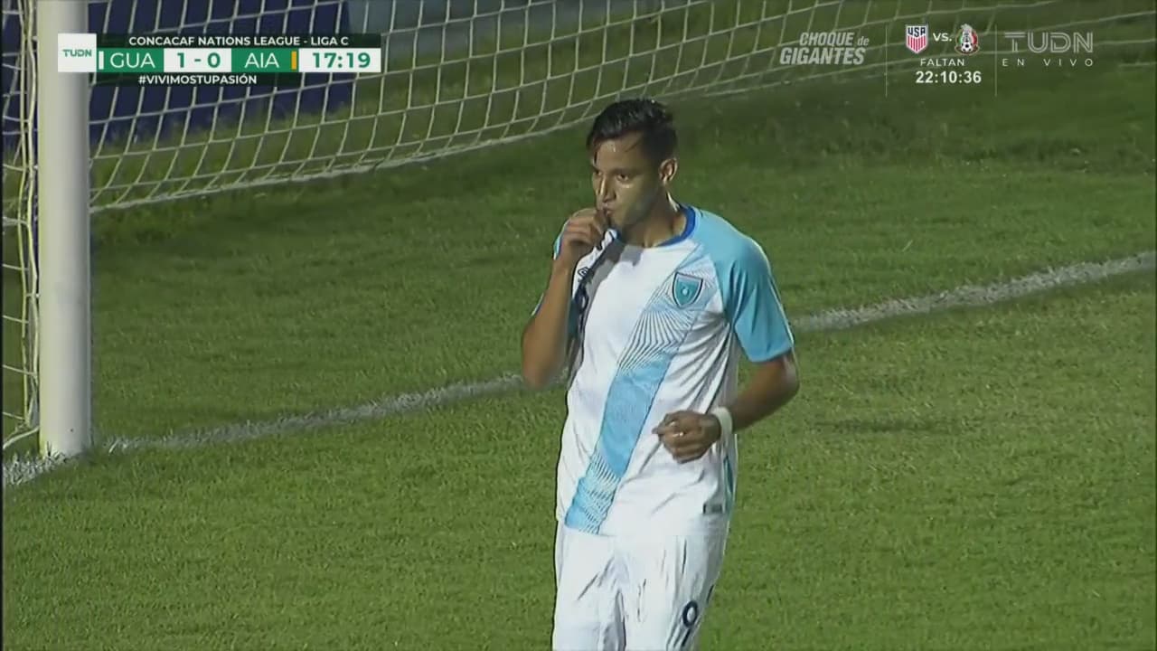 ¡Huele a goleada! Guatemala consigue muy rápido el segundo