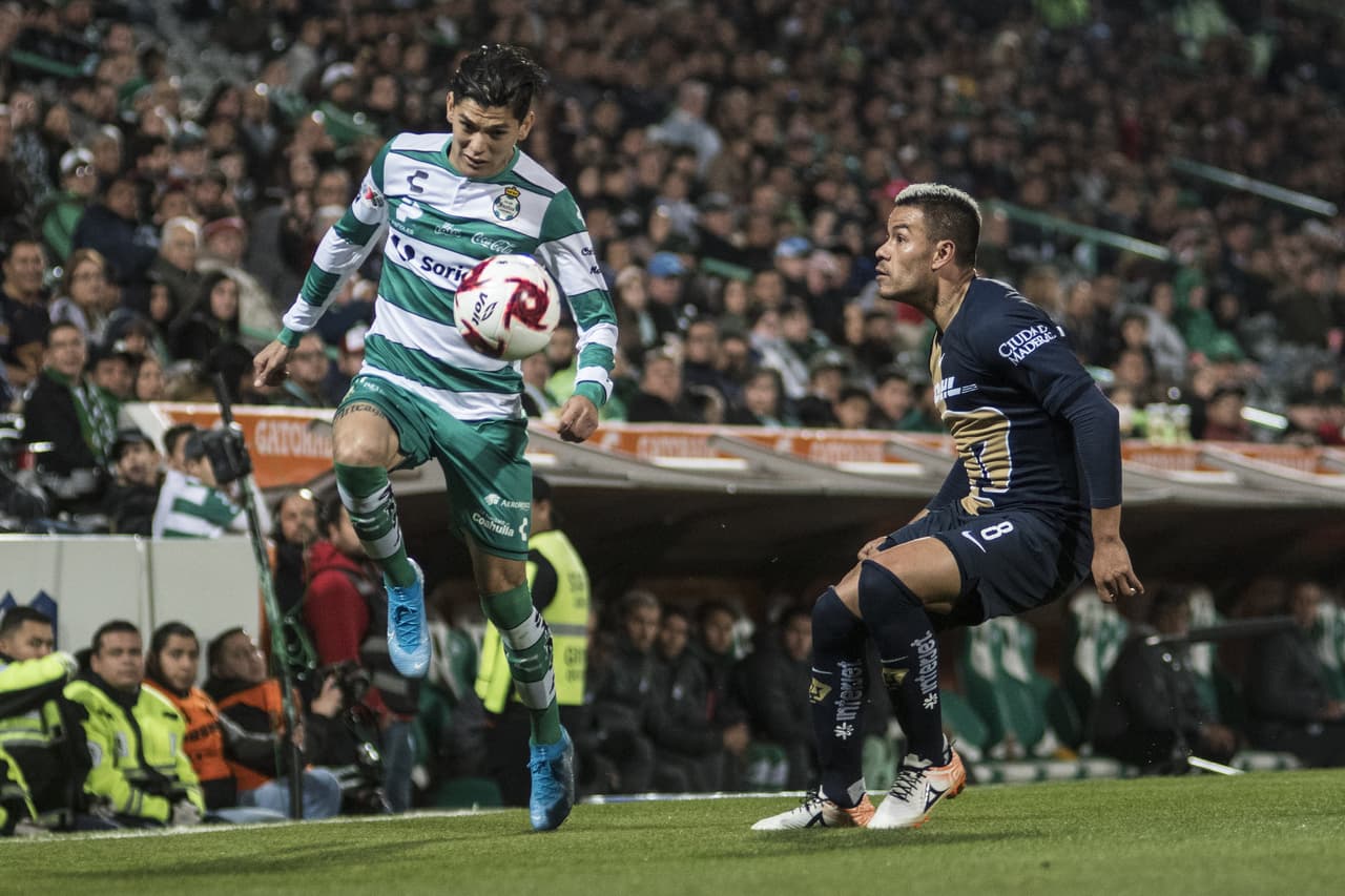 Santos llega a cuatro puntos de 12 posibles con un inicio de torneo aletargado y los auriazules están en tercer puesto con ocho puntos.