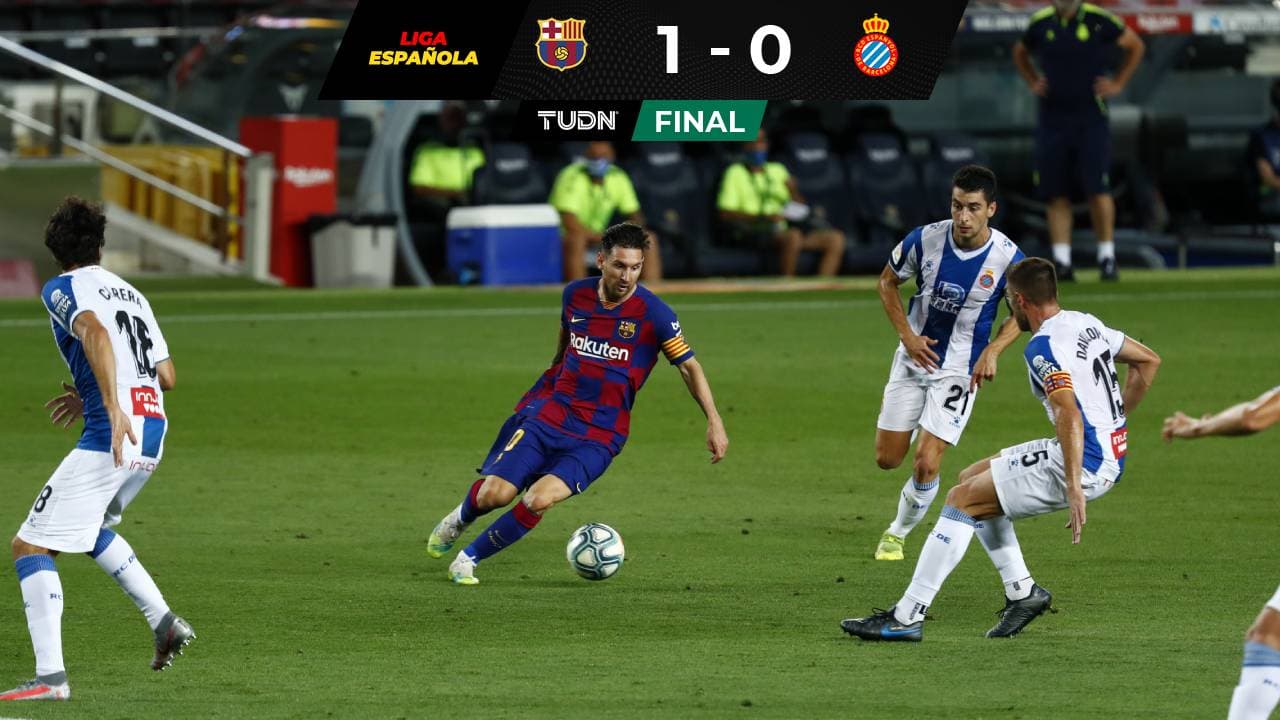 Luis Suárez tumba al Espanyol y mantiene vivo al Barcelona