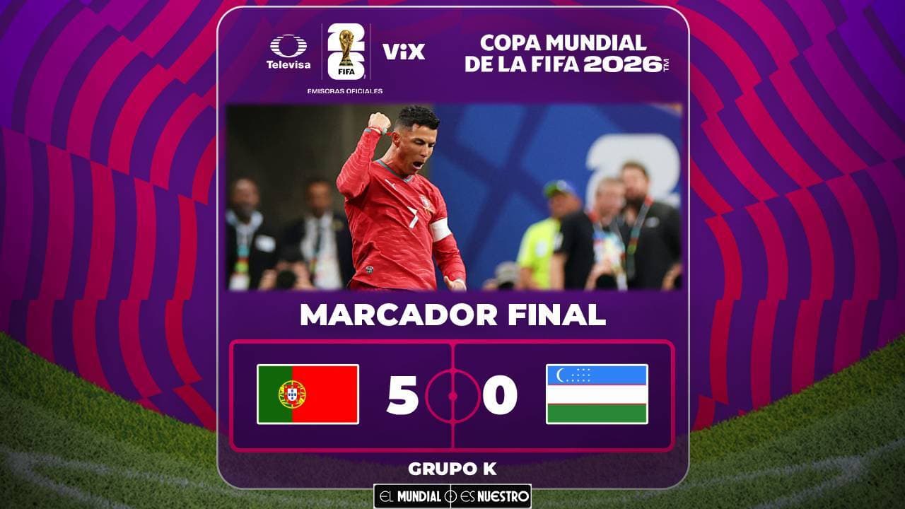 Resumen | Cristiano Ronaldo marca doblete en manita de Portugal