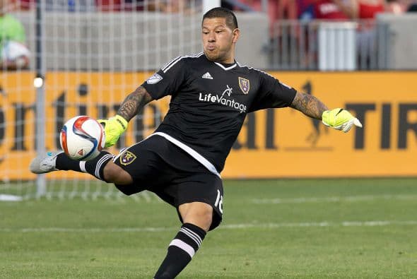 NICK RIMANDO (USA) | El portero de Real Salt Lake fue campeón de la Copa Oro en 2013, siendo el arquero titular de la selección estadounidense.