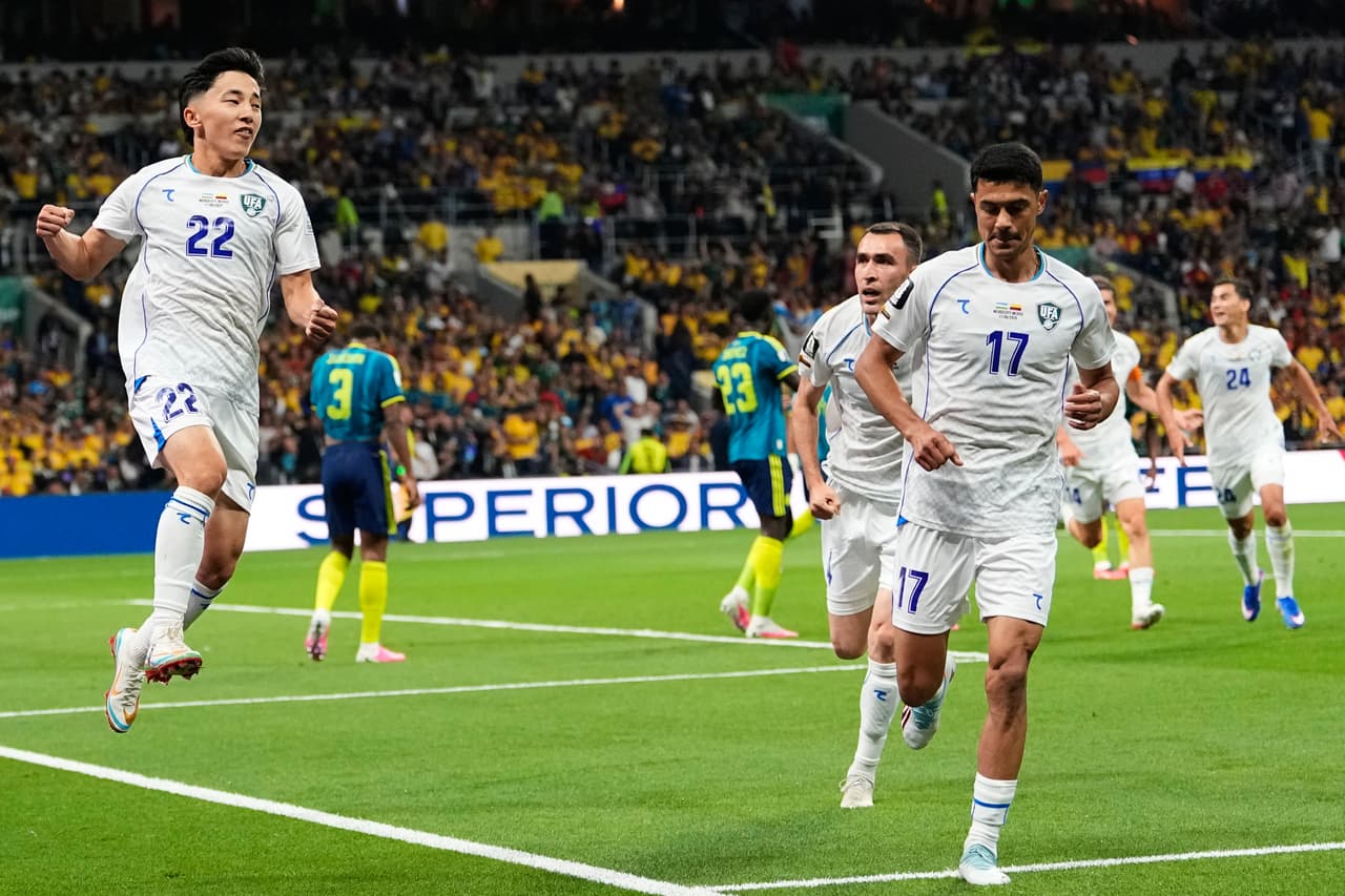 Colombia vs Uzbekistán: las mejores imágenes del duelo de la Copa Mundial en México