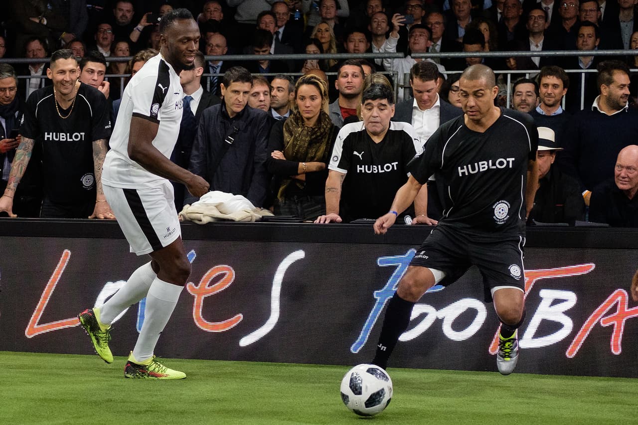 ¡Duró poco! Usain Bolt se retiró del fútbol: “Fue bonito mientras duró”