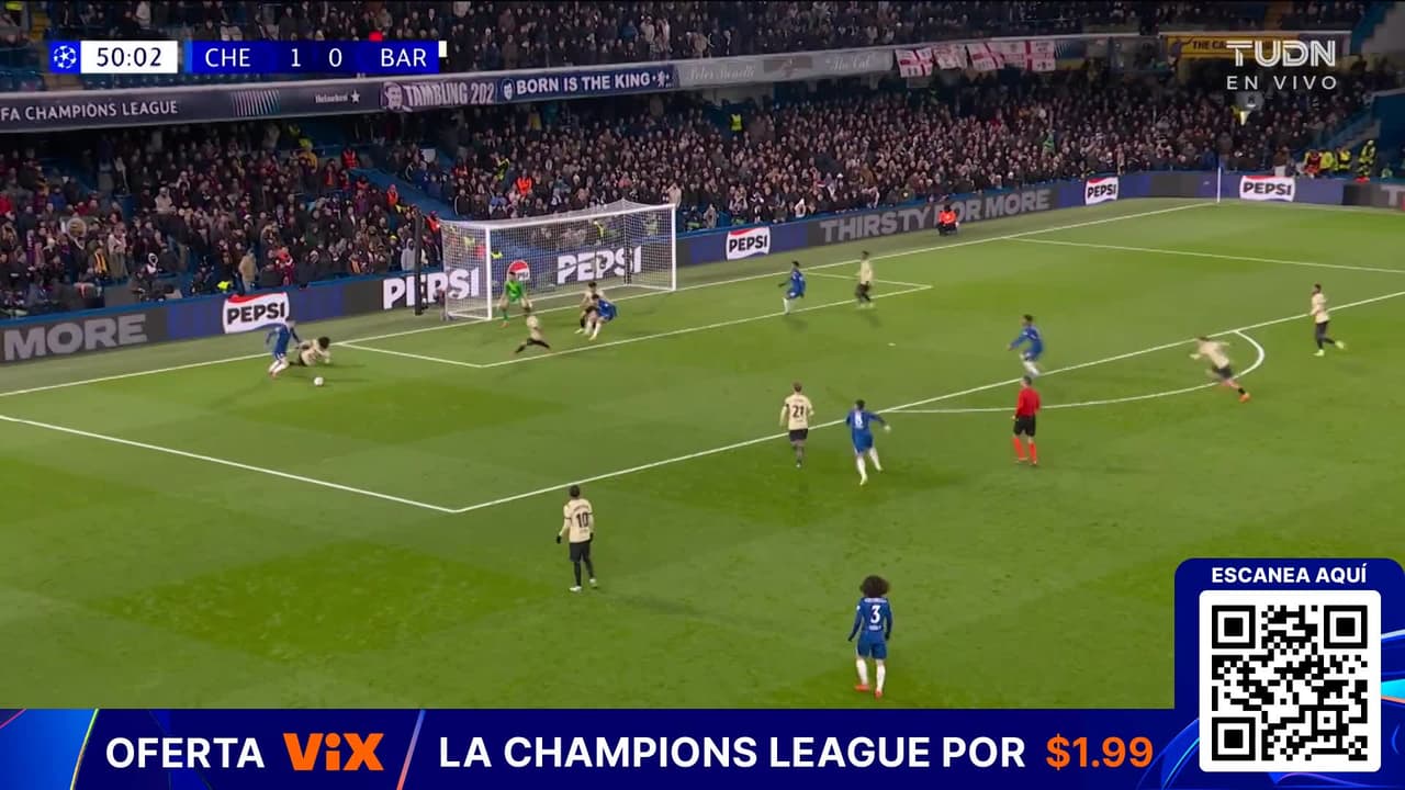 Increíble ¡Tercer gol anulado para el Chelsea por fuera de lugar!