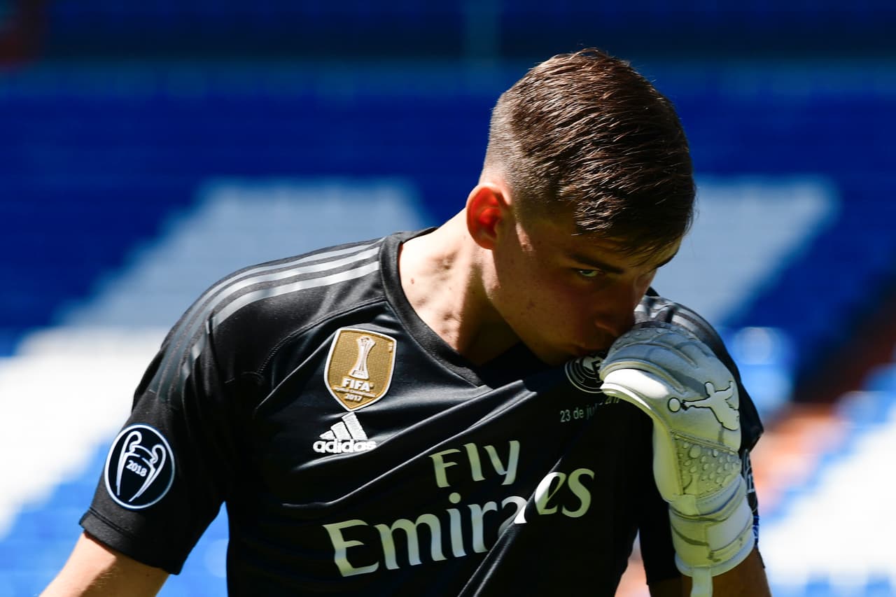 Lunin: “Quiero competir con Courtois en el Real Madrid”