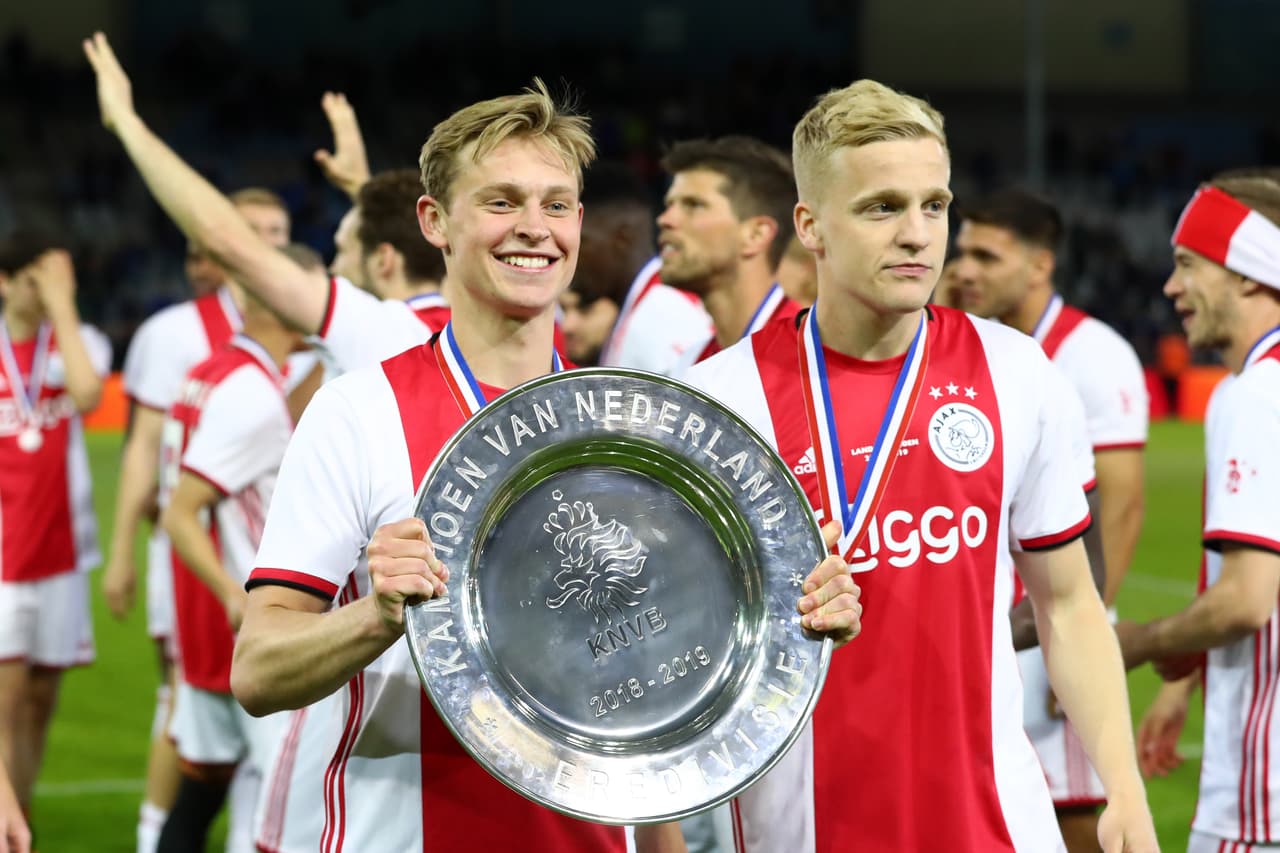 Frenkie de Jong fue pieza clave, también, con el Ajax.