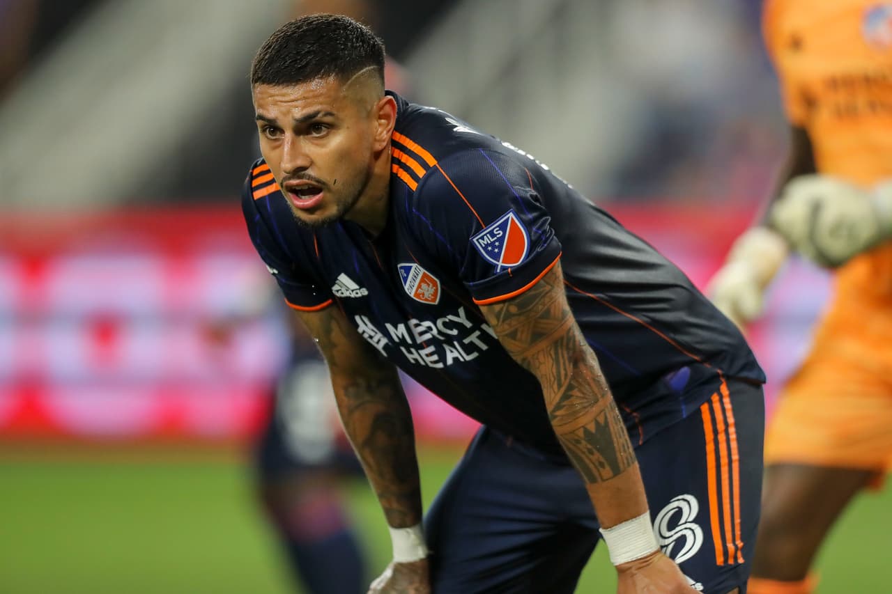 Allan Cruz es jugador de FC Cincinnati.
<br>