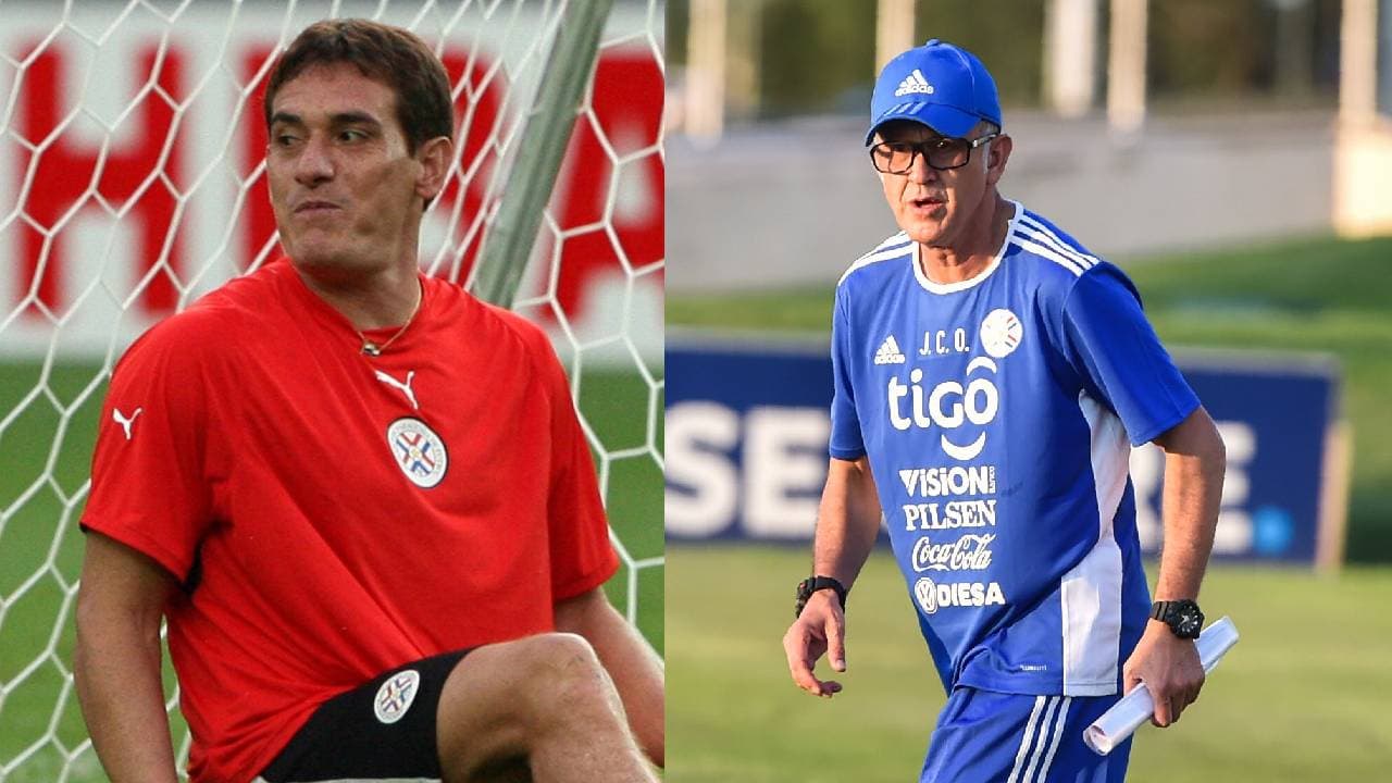 Gamarra (izq.) nunca estuvo de acuerdo con la llegada de Osorio a la albirroja.