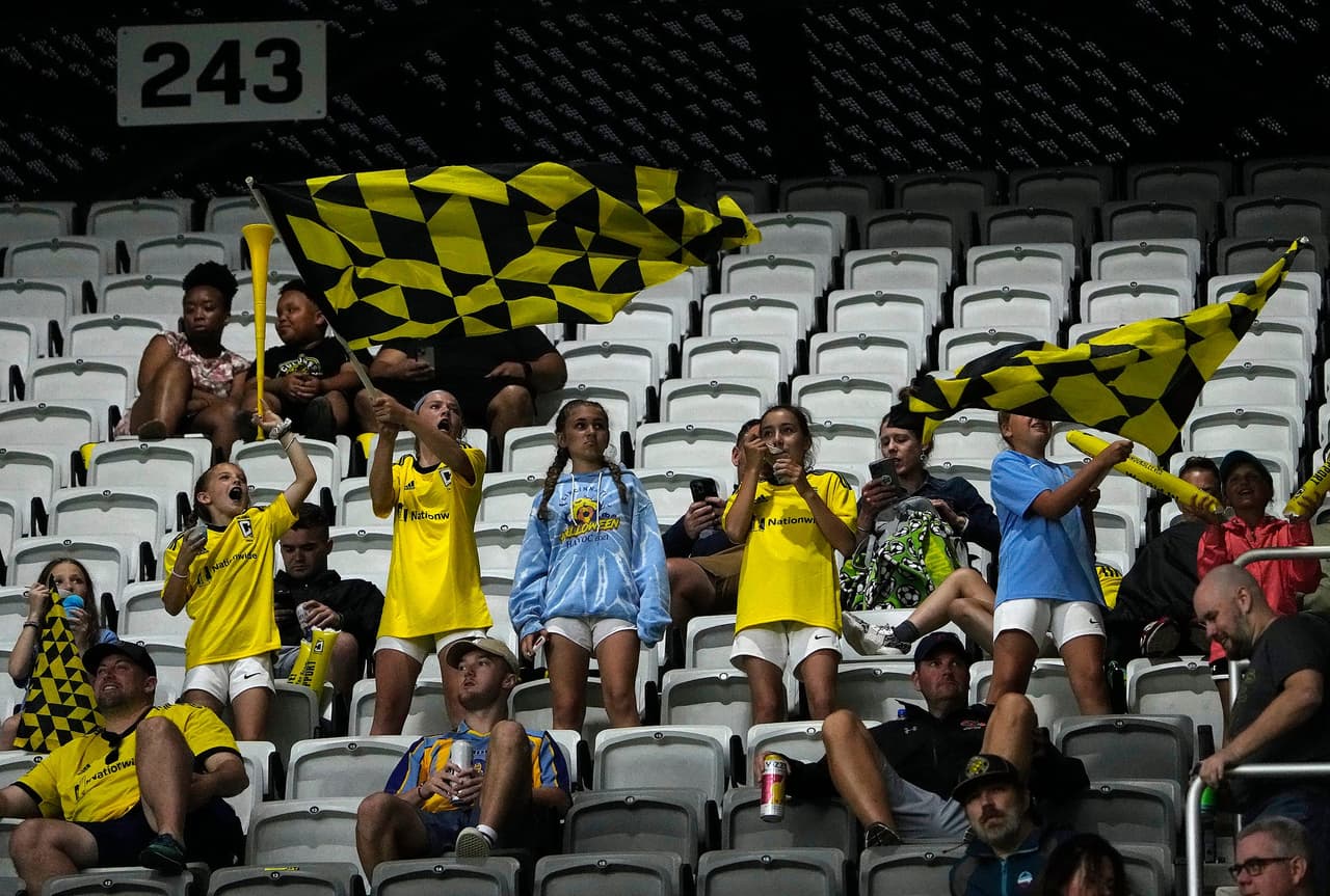 El Lower.com Field de Columbus Crew fue otro de los estadios de MLS en los que cayó una lluvia torrencial.
<br>