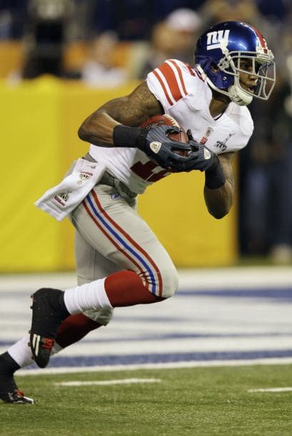 El receptor de Giants, Jerrel Jernigan, regresó la patada de kickoff a la yarda 23 de su cancha (AP-NFL).