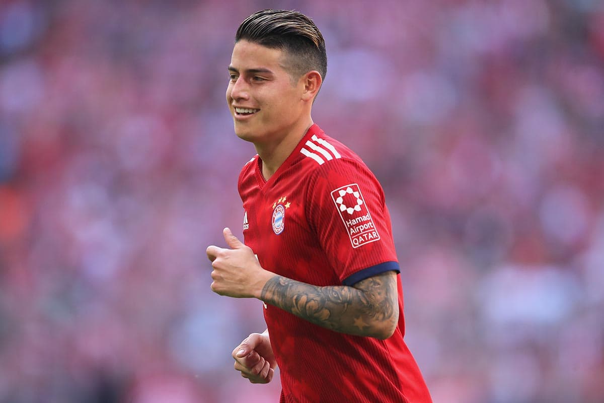James Rodríguez alcanzaría los 91 millones de seguidores en redes, una muy buena cifra.