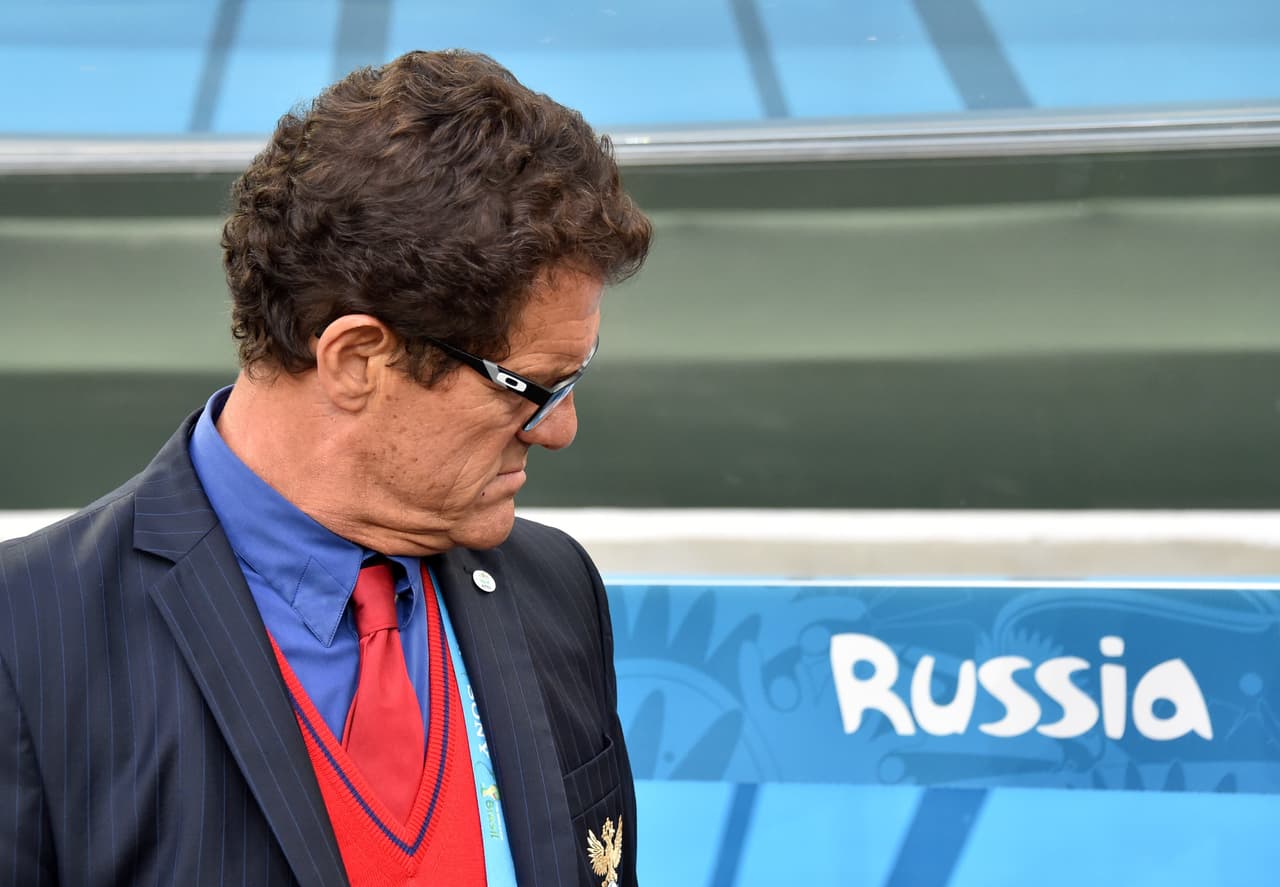 Rumbo a Brasil 2014, la Unión Rusa de Fútbol contrató al italiano Fabio Capello, quien regresó al equipo al Mundial solamente para volver a hacer el ridículo siendo eliminado por Argelia y Bélgica.