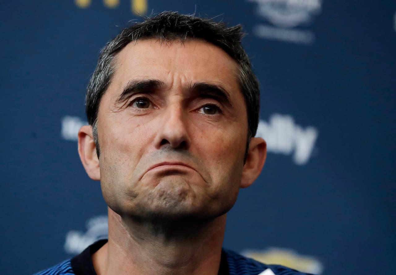 El nuevo entrenador del equipo, Ernesto Valverde, expresó en una rueda de prensa previa a la práctica su "convencimiento" de que el delantero "se va a quedar".