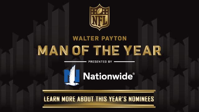 Nominados al ‘Man of the Year’ de la NFL