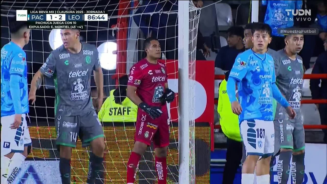 ¡Pachuca perdona a León! Se le escapa el empate