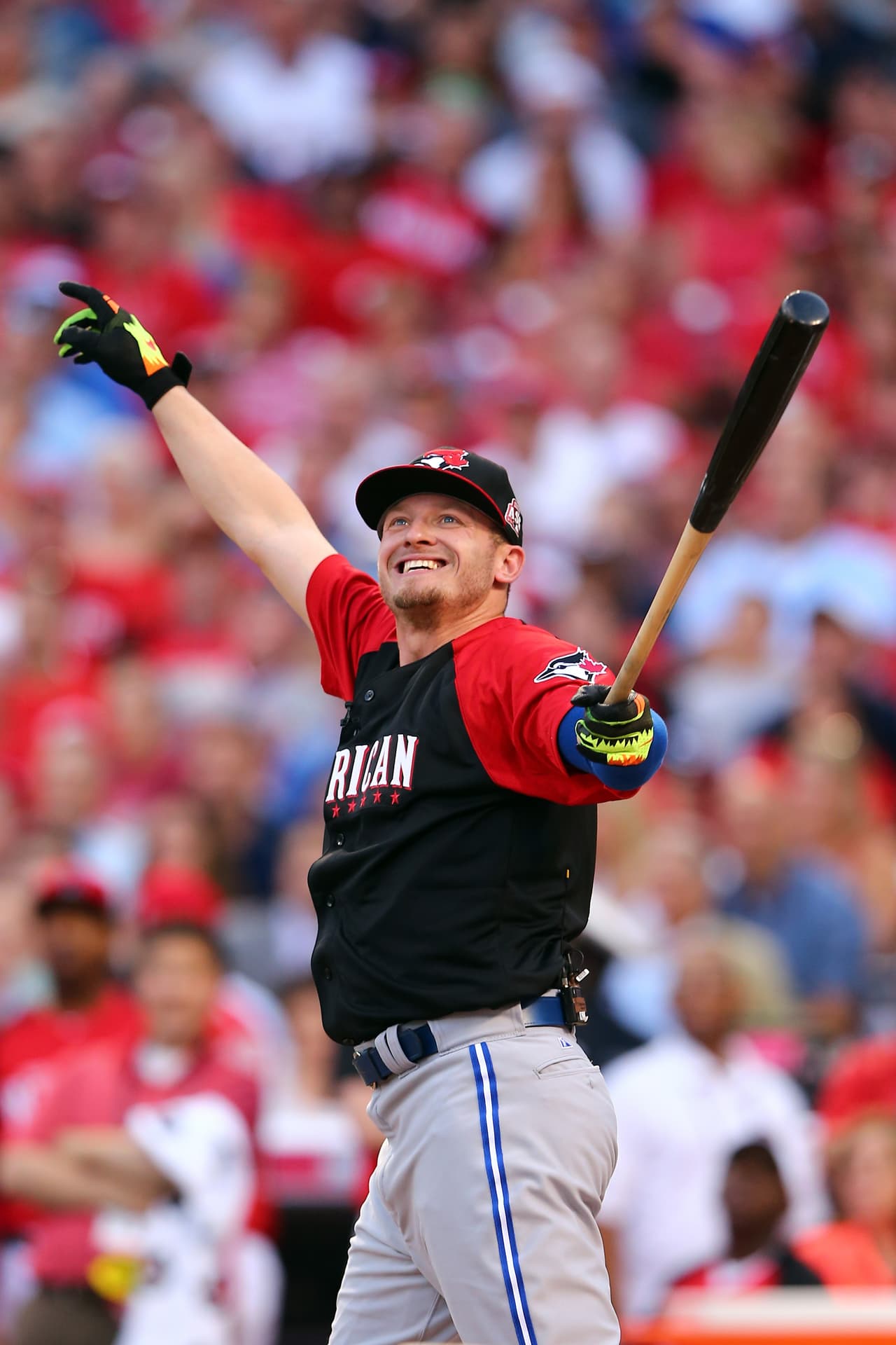 Ganó sus tres enfrentamientos con su último swing, venciendo a Prince Fielder en la primera ronda y a Josh Donaldson en las semifinales.