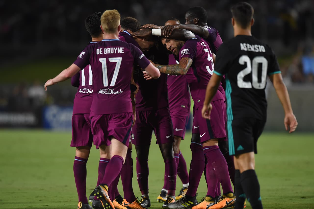 Manchester City goleó al campeón de europa.