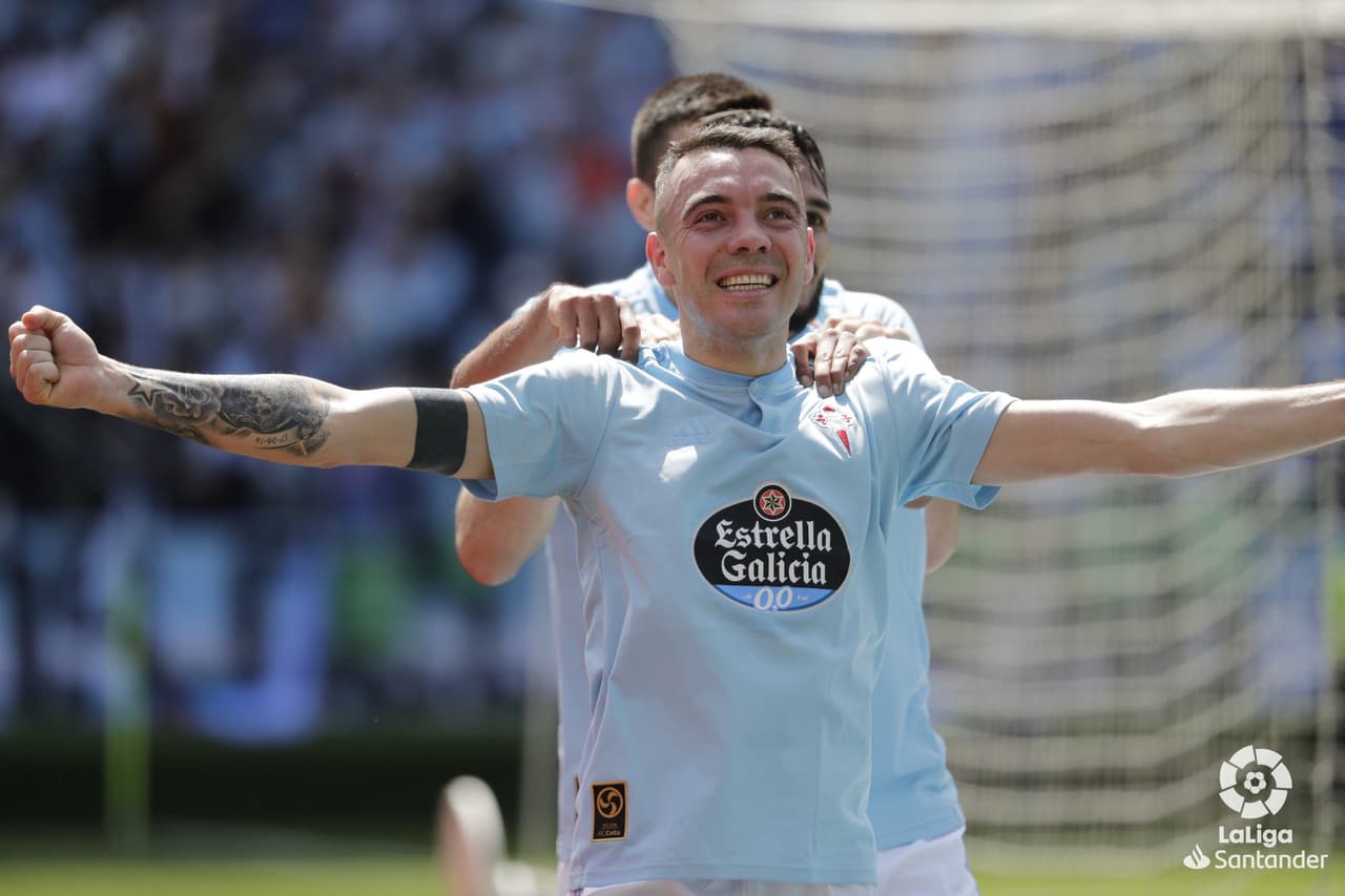 Sofiane Boufal, desde la banda izquierda, encontró a Iago en el área sin marca para que enviara la pelota a la red casi cayéndose.