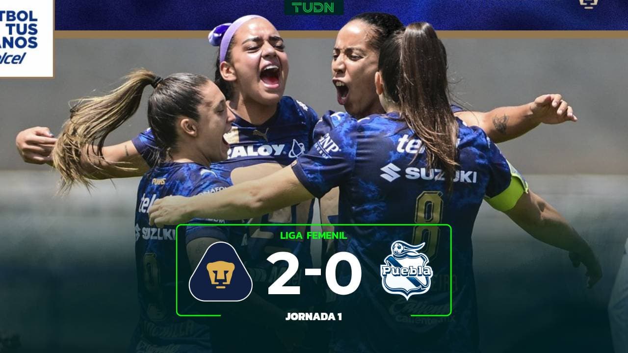 Resumen | Pumas Femenil recupera la sonrisa y el tirunfo ante Puebla