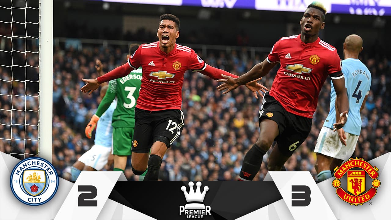 Manchester United pospuso el título del City con vibrante remontada en el derbi  