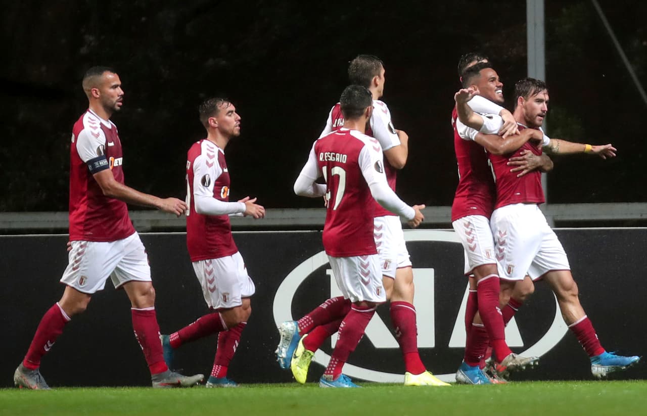 Andre Horta del Braga fue autor de otro gol.