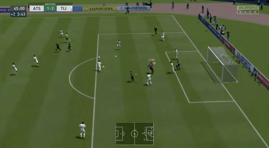 Torres, del Atlas, se enfrentó a González Pírez, de los Xolos, en un buen encuentro de la eLiga MX y empataron 2-2.