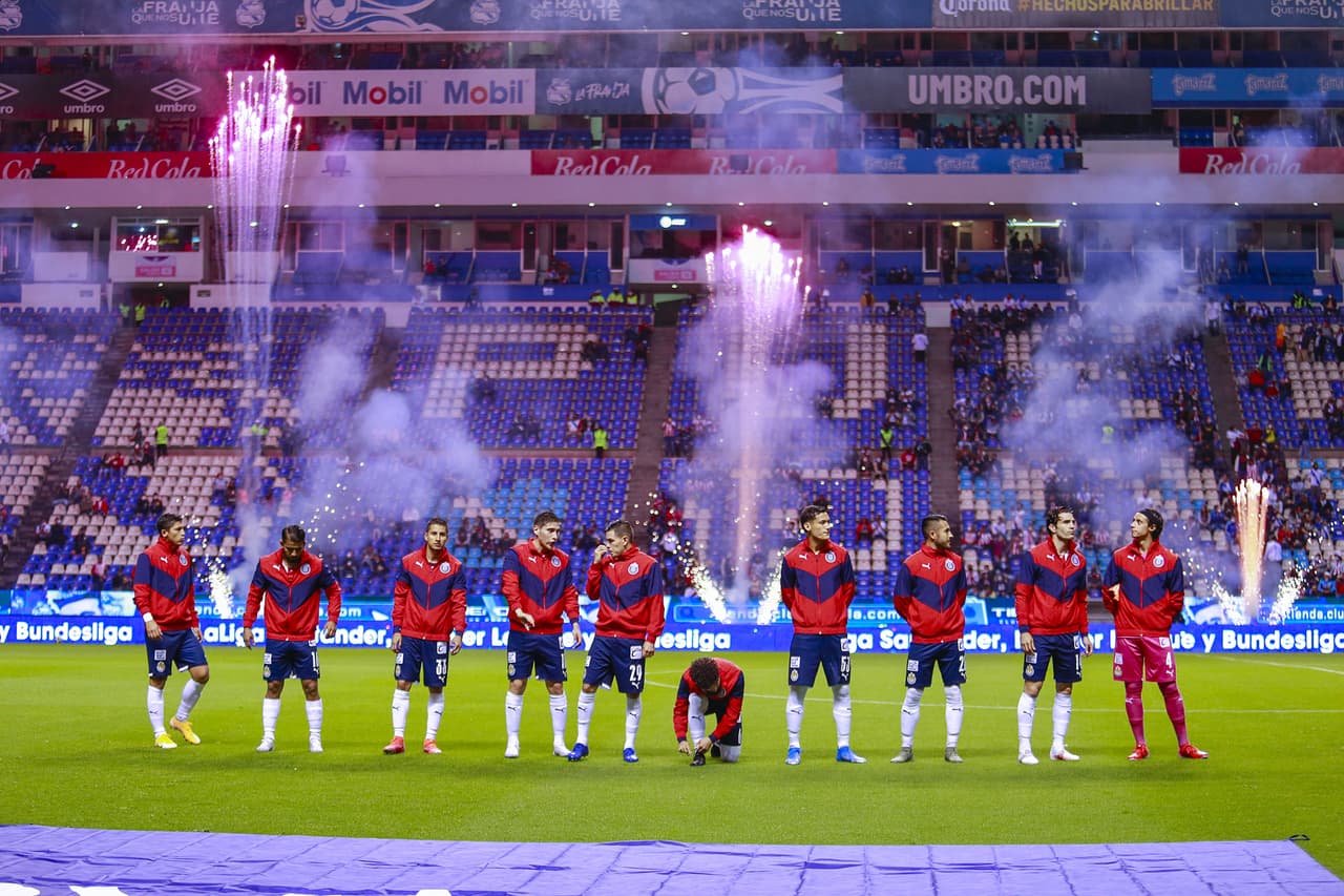 Las Chivas de Guadalajara visitaban Puebla con la esperanza de sacudirse la derrota en casa ante Atlético San Luis en la Jornada 1.