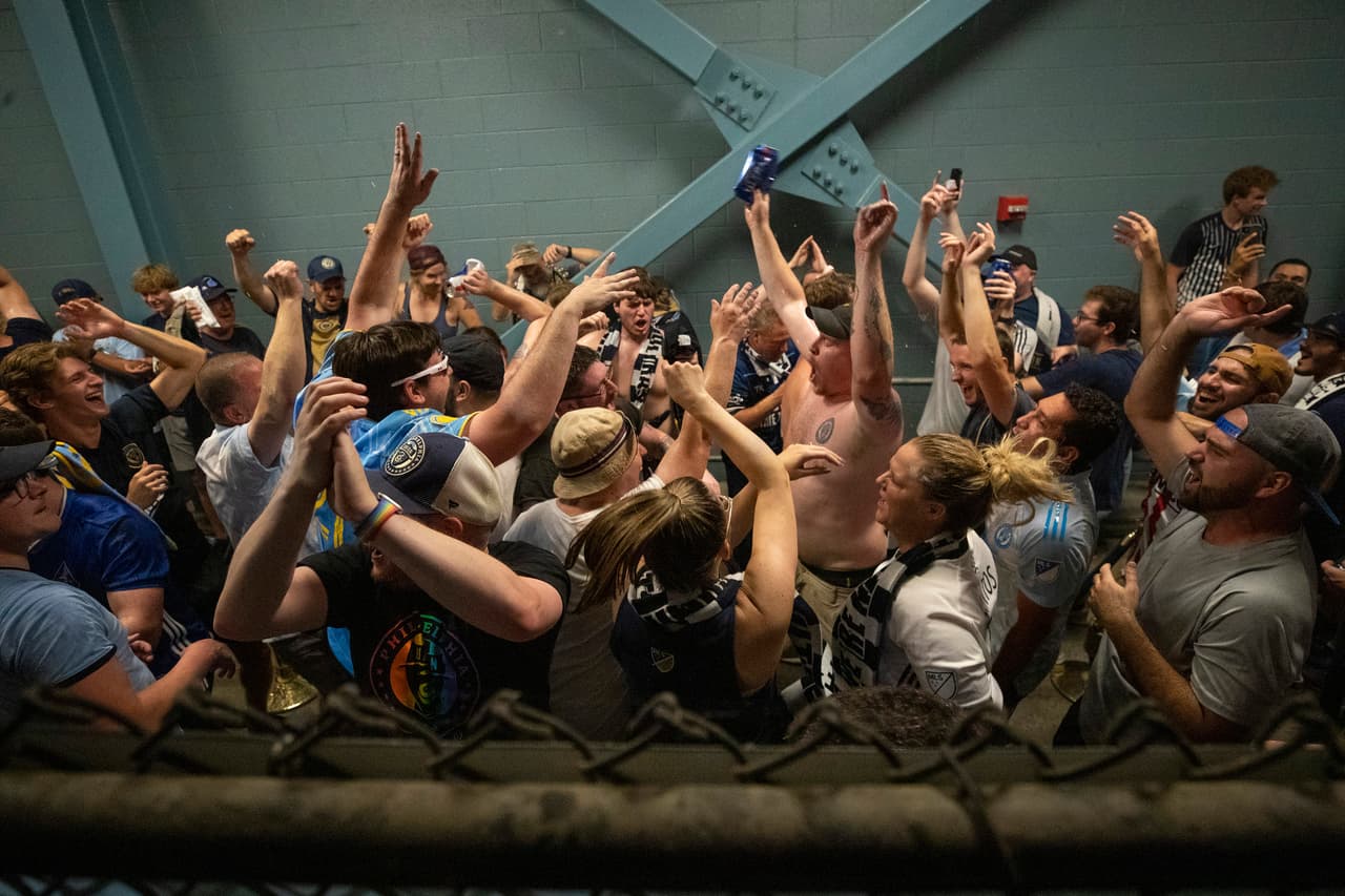 La hinchada local celebró otro triunfo del Union, esta vez frente a D.C. United.
<br>