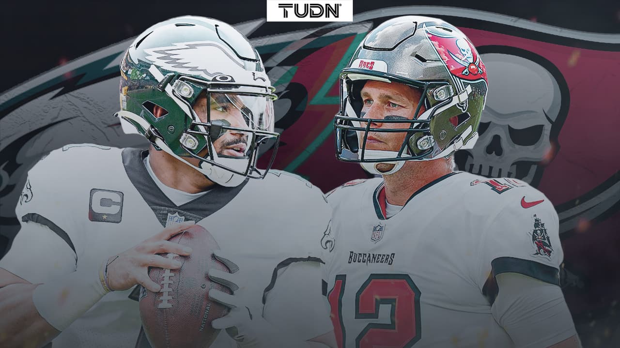 Jalen Hurts se medirá a Tom Brady por segunda vez en su carrera.