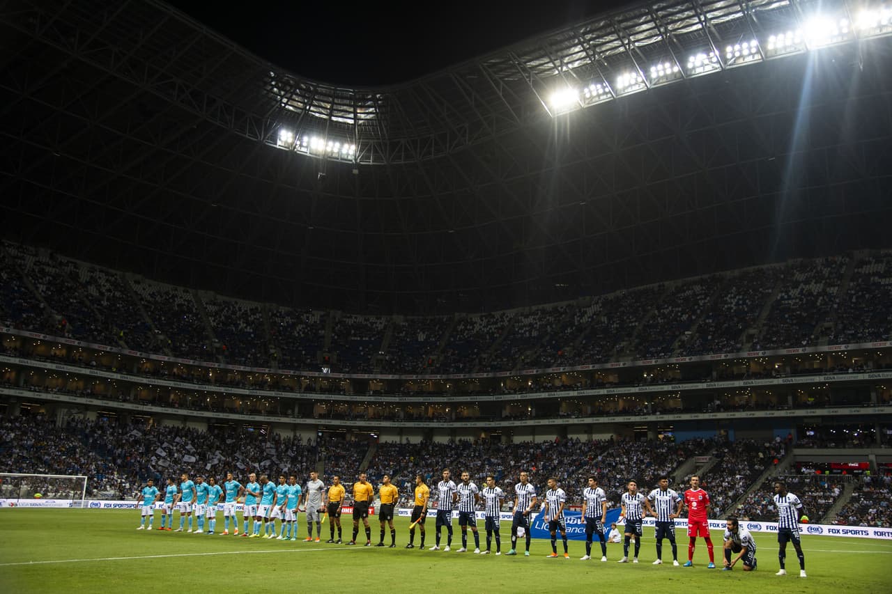 Estadio BBVA Bancomer (Monterrey 2-1 Querétaro) - 42,288 espectadores