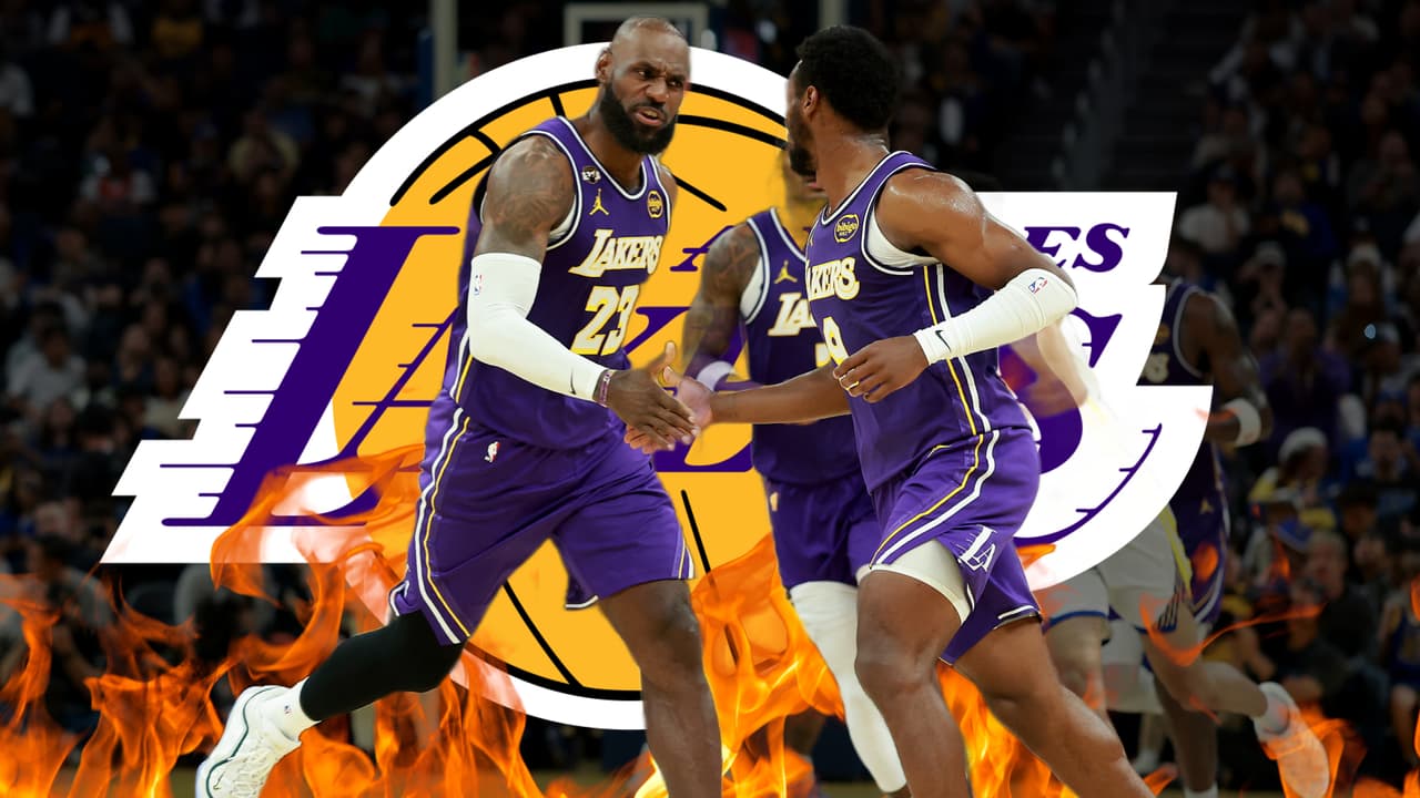 LeBron James y su hijo Bronny James pasan a la historia en la NBA con Lakers