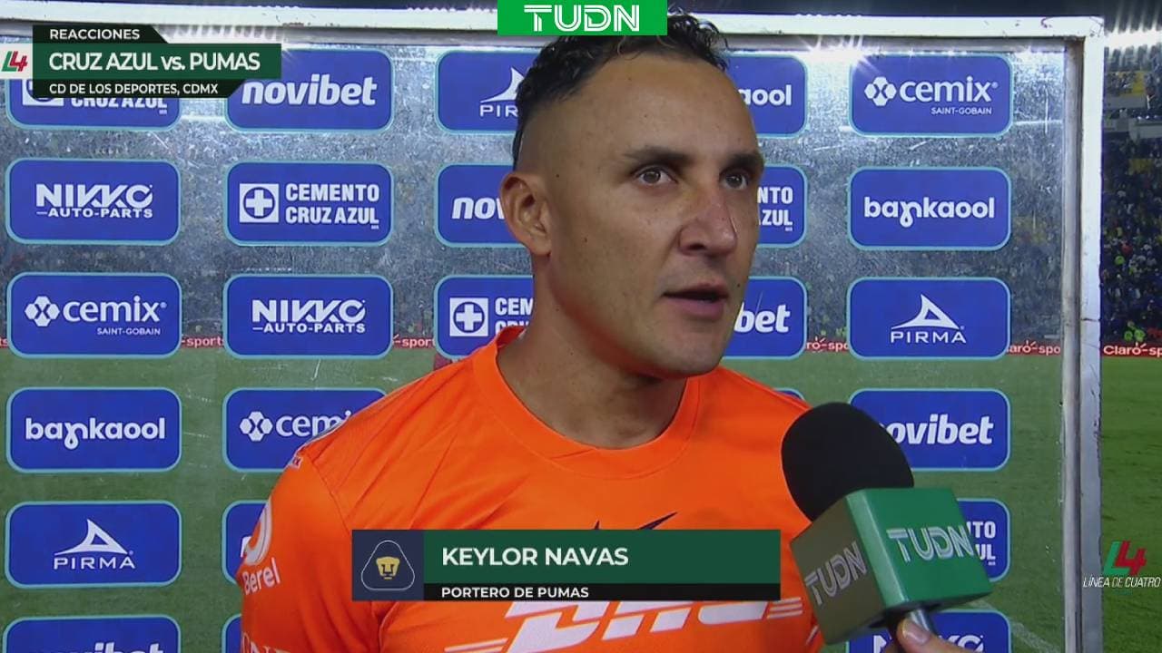 Keylor Navas confía en que Pumas pueda coronarse tras empate ante Cruz Azul