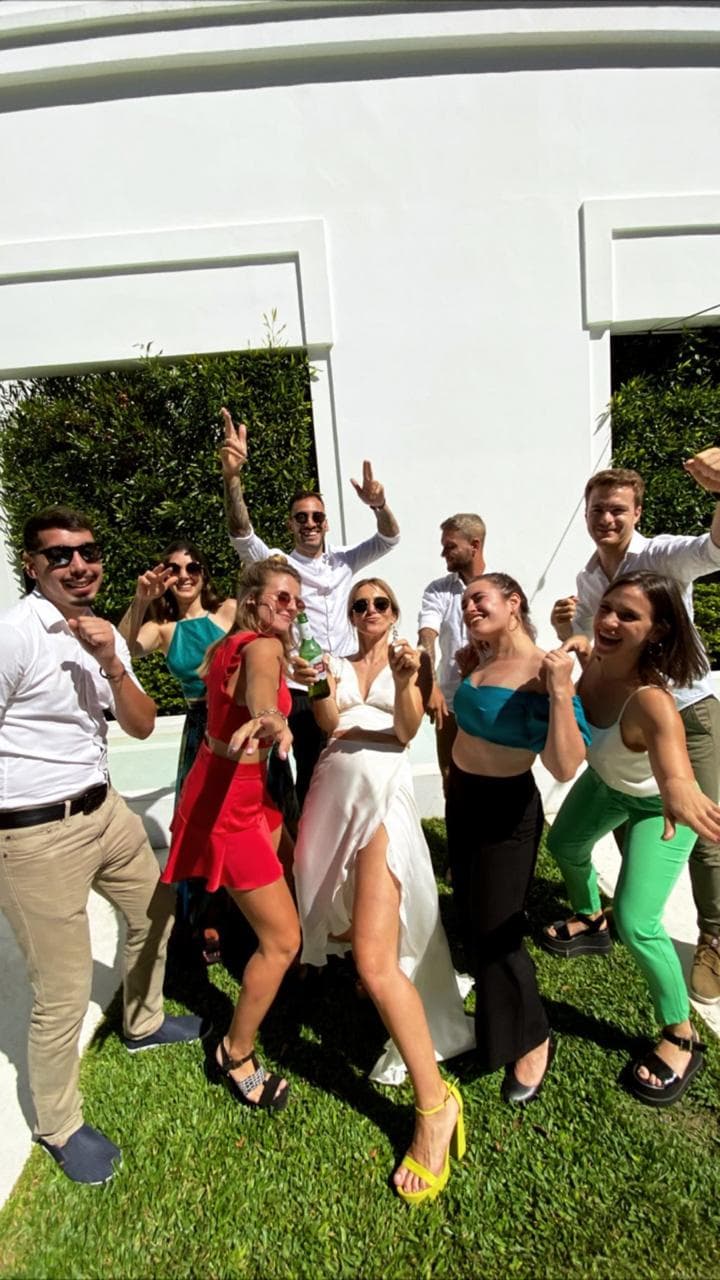 El futbolista argentino de las águilas del América se casó este viernes en Argentina con la guapísima Guadalupe Ramón.