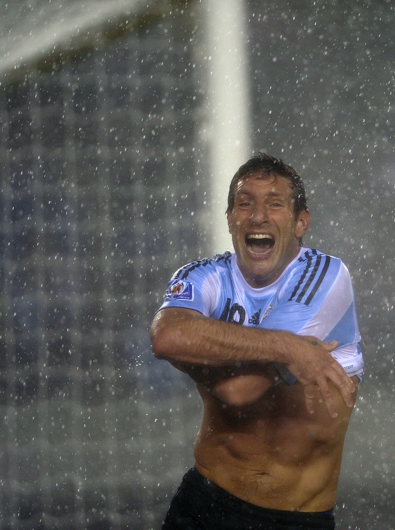 Con Diego Armando Maradona como entrenador, Palermo tuvo su oportunidad de defender la Albiceleste en las Eliminatorias, pero su momento más emocionante se dio ante Perú.