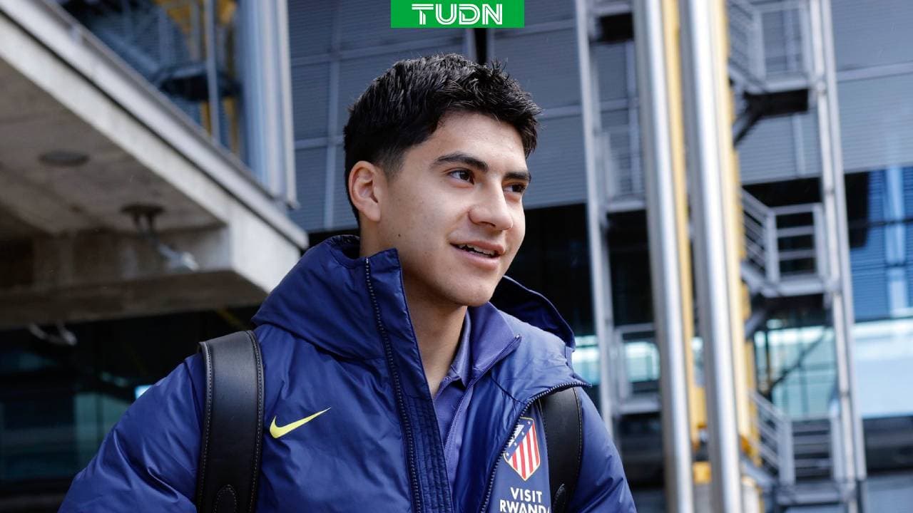 Obed Vargas fue convocado por primera vez con el Atlético de Madrid