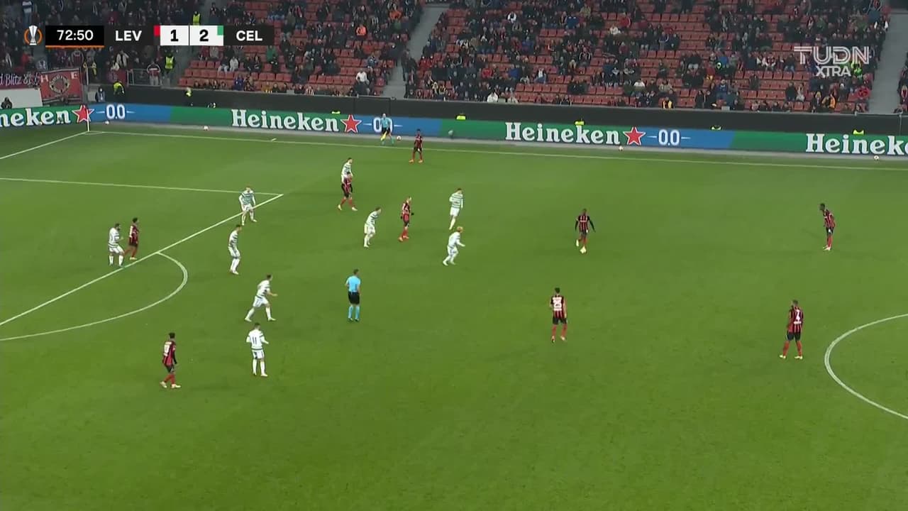 ¡TIRO ATAJADO! disparo por Amine Adli.