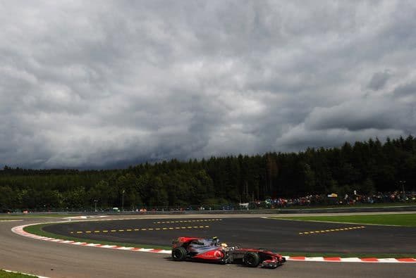 El clima fue un factor importante durante toda la carrera.