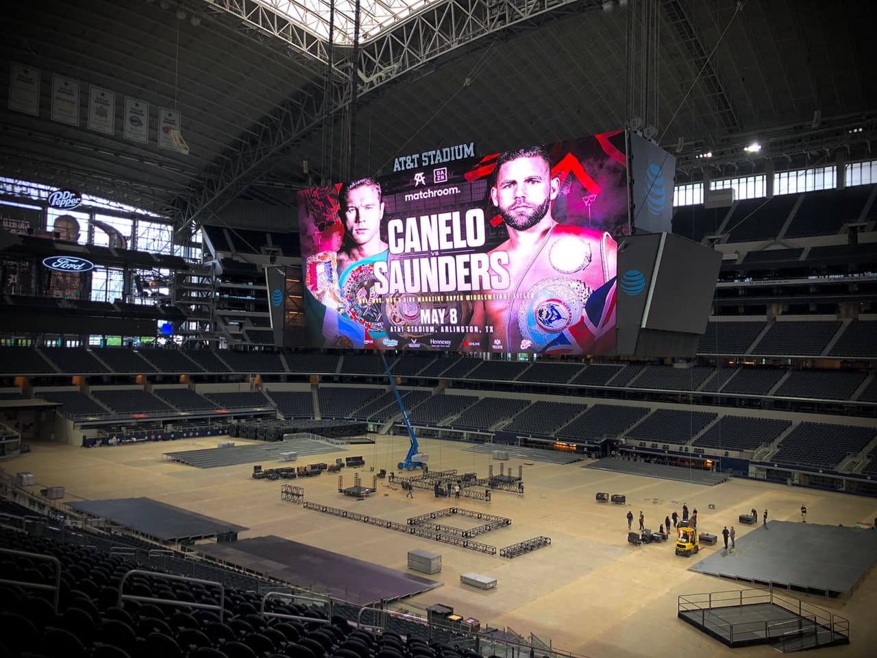 Con tensión entre los peleadores se sintió en todo momento y los preparativos están listos para el duelo de titanes.