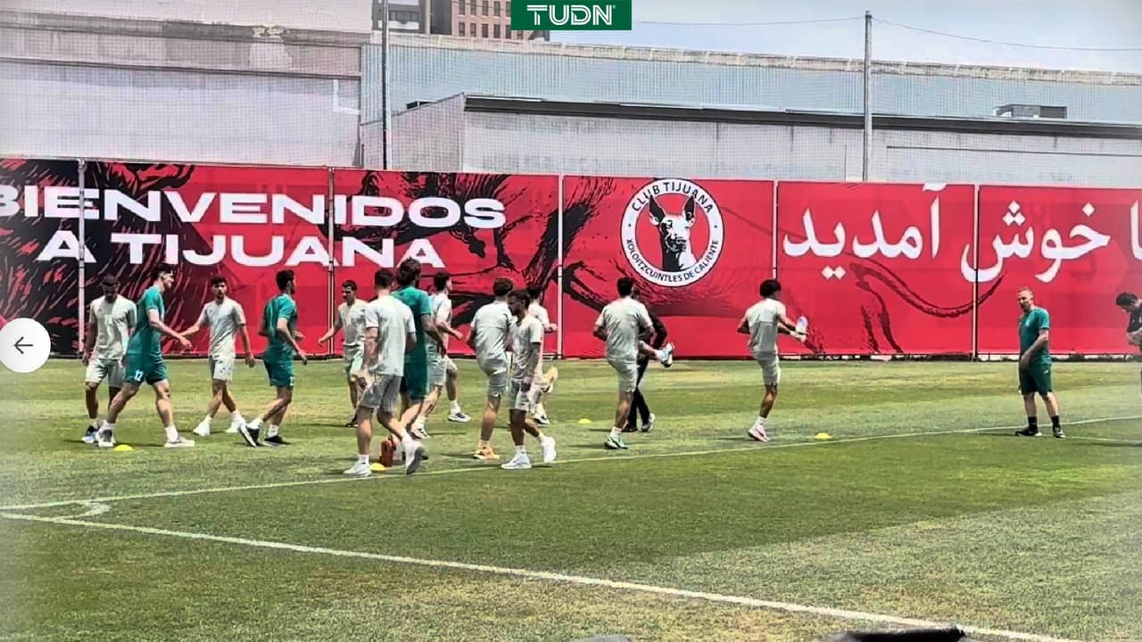 Mundial 2026: Irán tiene su primer entrenamiento abierto en Tijuana