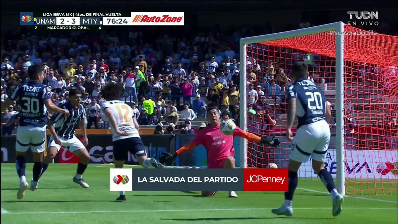 ¡TIRO ATAJADO! disparo por Sebastián Vegas.