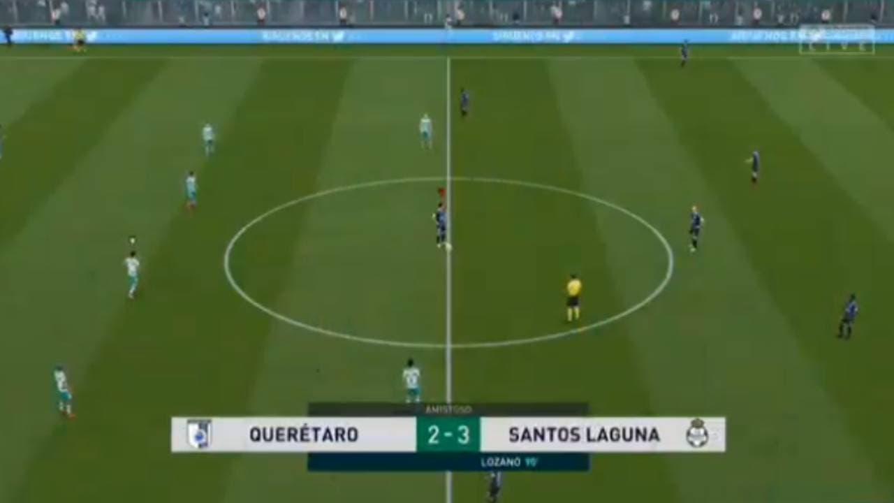 Eduardo Aguirre y Santos doblegaron 2-3 a Jaime Gómez y Querétaro en la eLiga MX.